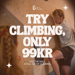 Try Climbing For Only 99kr